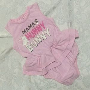 Mama's Hunny Bunny Easter Romper - size 18 months